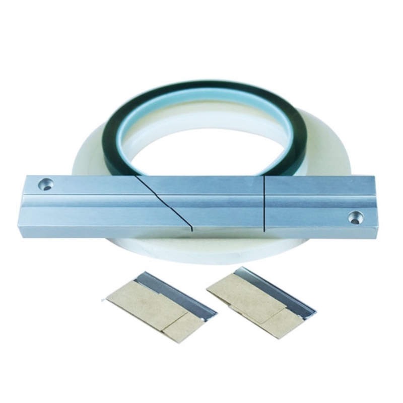 Bandreparaturset 1/4 10 Zoll offene Spulenbandmedien mit SpleißBand für REVOX STUDER Universal--SpleißBlock-Bausatz F0T1: Grün