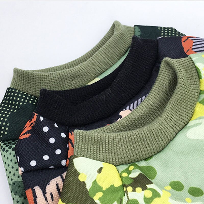 Camouflage Printing Summer Pet Dog Clothes for Dogs Soft Cotton Clothes Dog Vest Breathable T shirt for Cat Small Dogs XS-XL