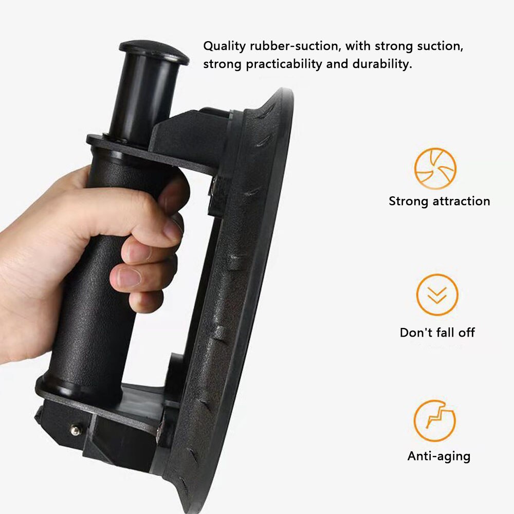 KKMOON 8inch Vacuum Suction Cup 200kg Bearing Capacity Heavy Duty Vacuum Lifter for Granite Glass Lifting Suction Cup
