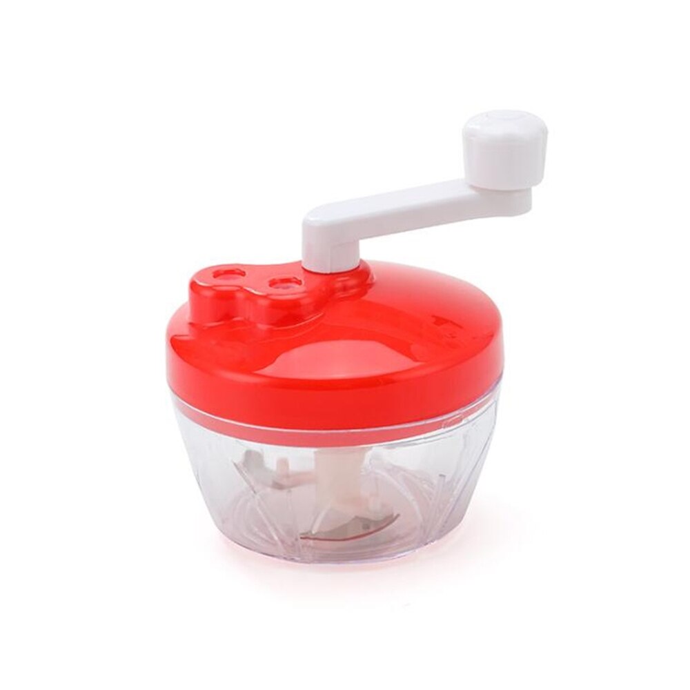 Multifunctional manual meat grinder food chopper garlic masher vegetable meat chopper garlic shredder kitchen tool: B