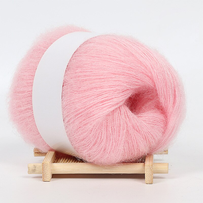 25G Practical Angola Mohair Yarn Delicate Smooth Wool Yarn Soft Fine Wool Crochet Yarn For Knitting Scarf Shawl Clothing Hat