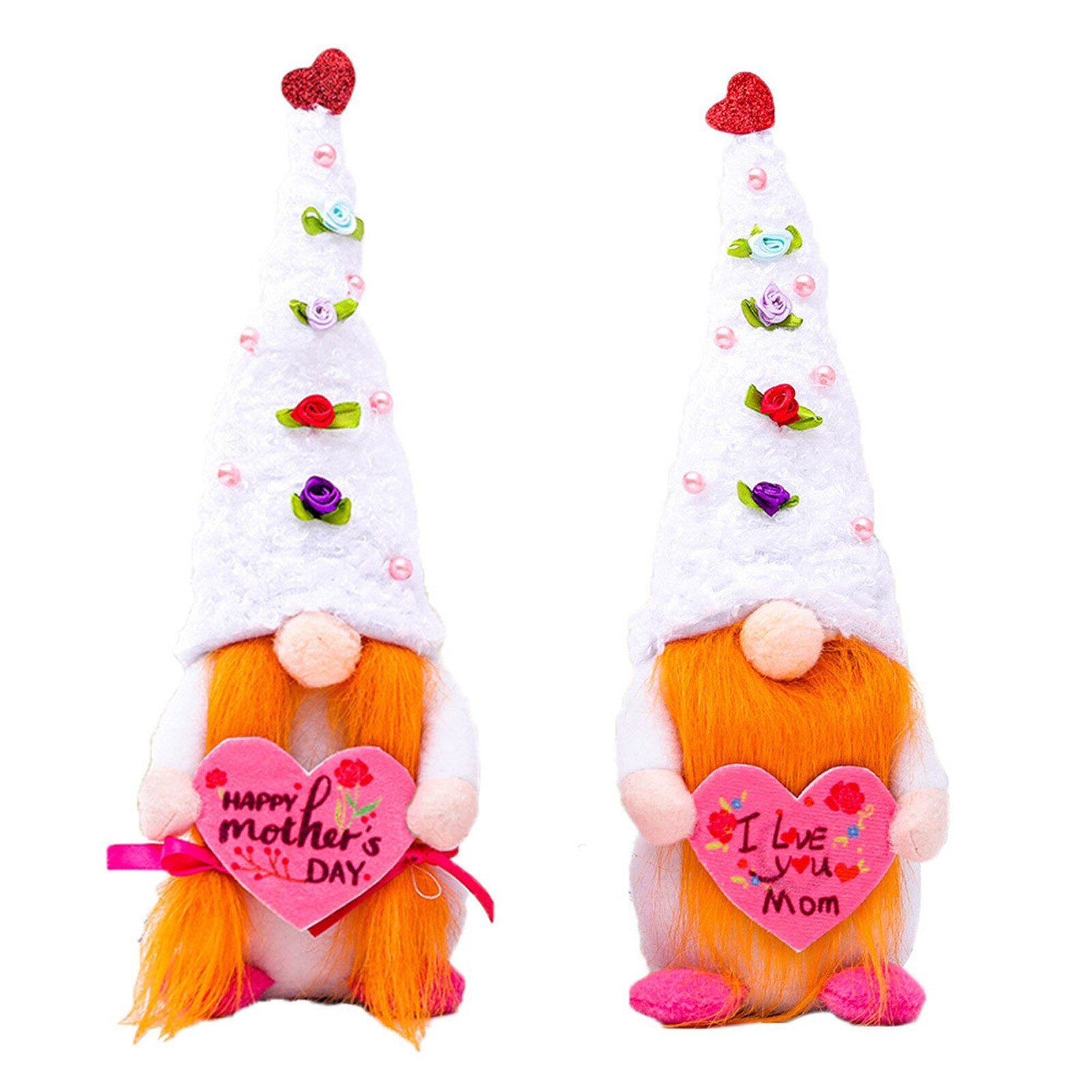 Mother's Day Decorations Bedroom Living Room Desktop Decoration Faceless Doll Standing Post Hoiliday Decoration Faceless: D