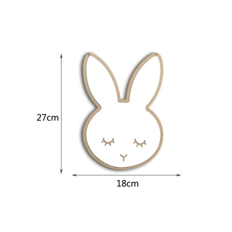 Cartoon Bunny Cloud Mirror Stickers Silver 3D Wall Stickers for Kids Rooms Party Wedding Decor DIY Self-adhesive Home Decor: B