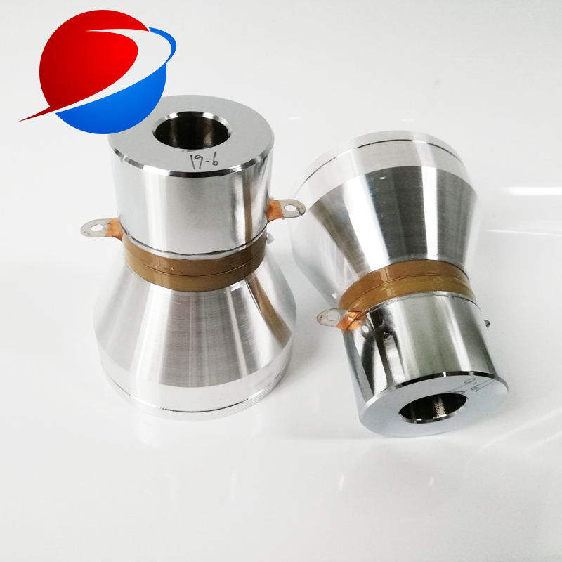 Drie Frequentie Ultrasone Transducer 20 KHz/40 KHz/60 KHz 120W Multi Frequentie Piezoelectrica Ultrasoonreinigingsapparaten Transducer