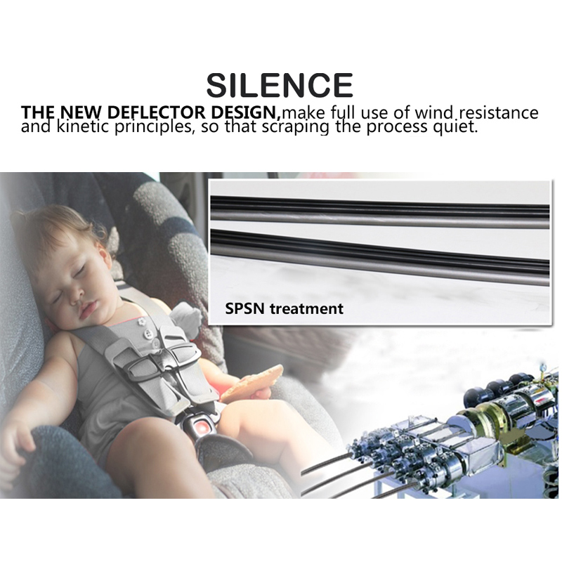 Car Wiper Blade Window Windscreen Windshield Wipers Blades Push Button Auto Accessories For KIA Venga 26"+14"