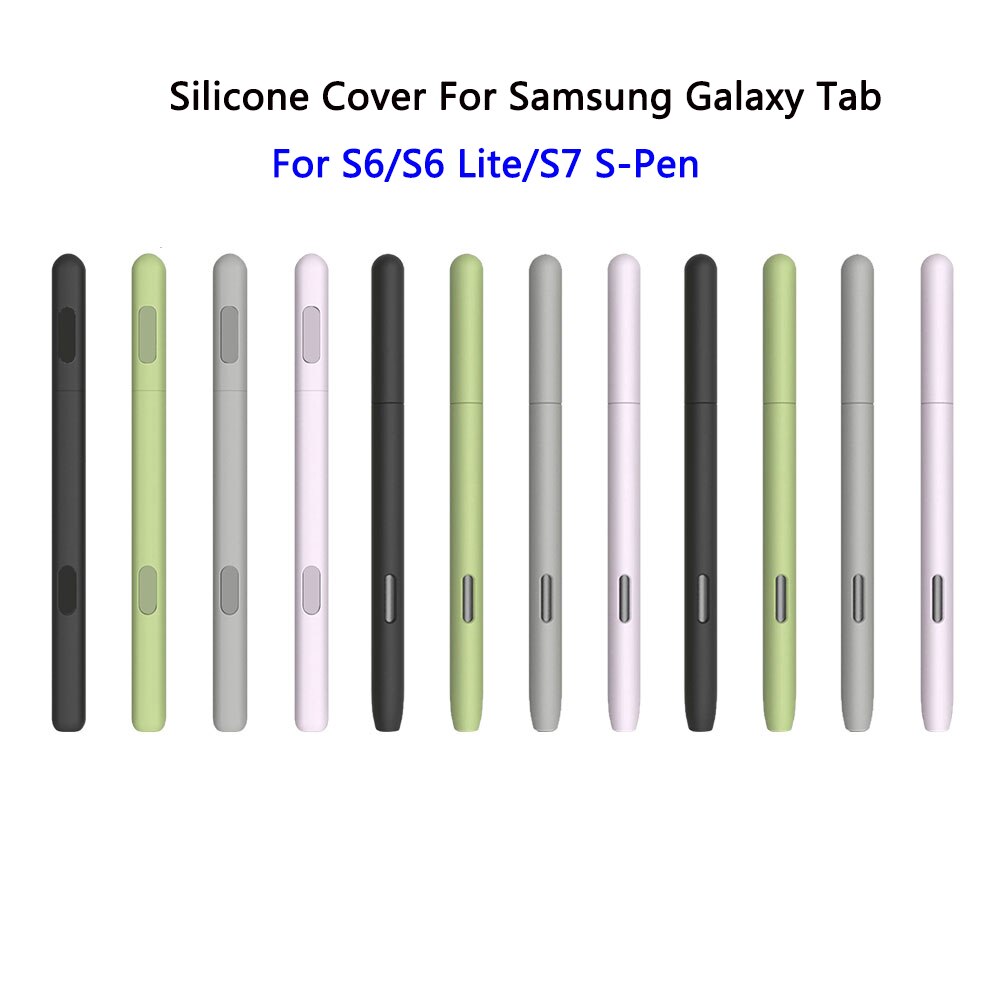 Siliconen Case Voor Samsung Galaxy Tab S6/S6 Lite/S7 S-Pen Beschermende Nib Houder Stylus Cover voor Samsung Stylus Cover Protector