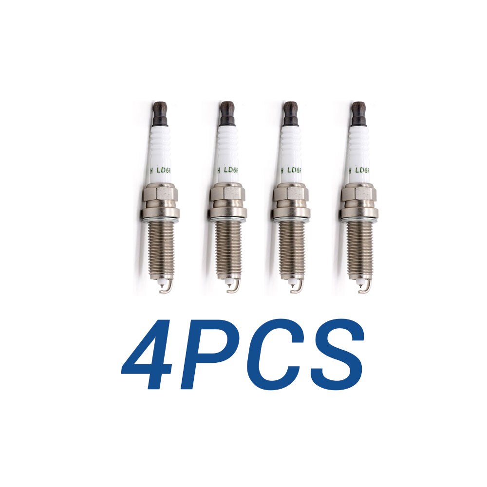 Bougie d&#39;allumage en Iridium platine LD6RTIP, pour Denso SC20HR11, pour Toyota Corolla Prius Yaris Matrix RAV4 Nissan Sentra Frontier Mini: 4 pieces LD6RTIP