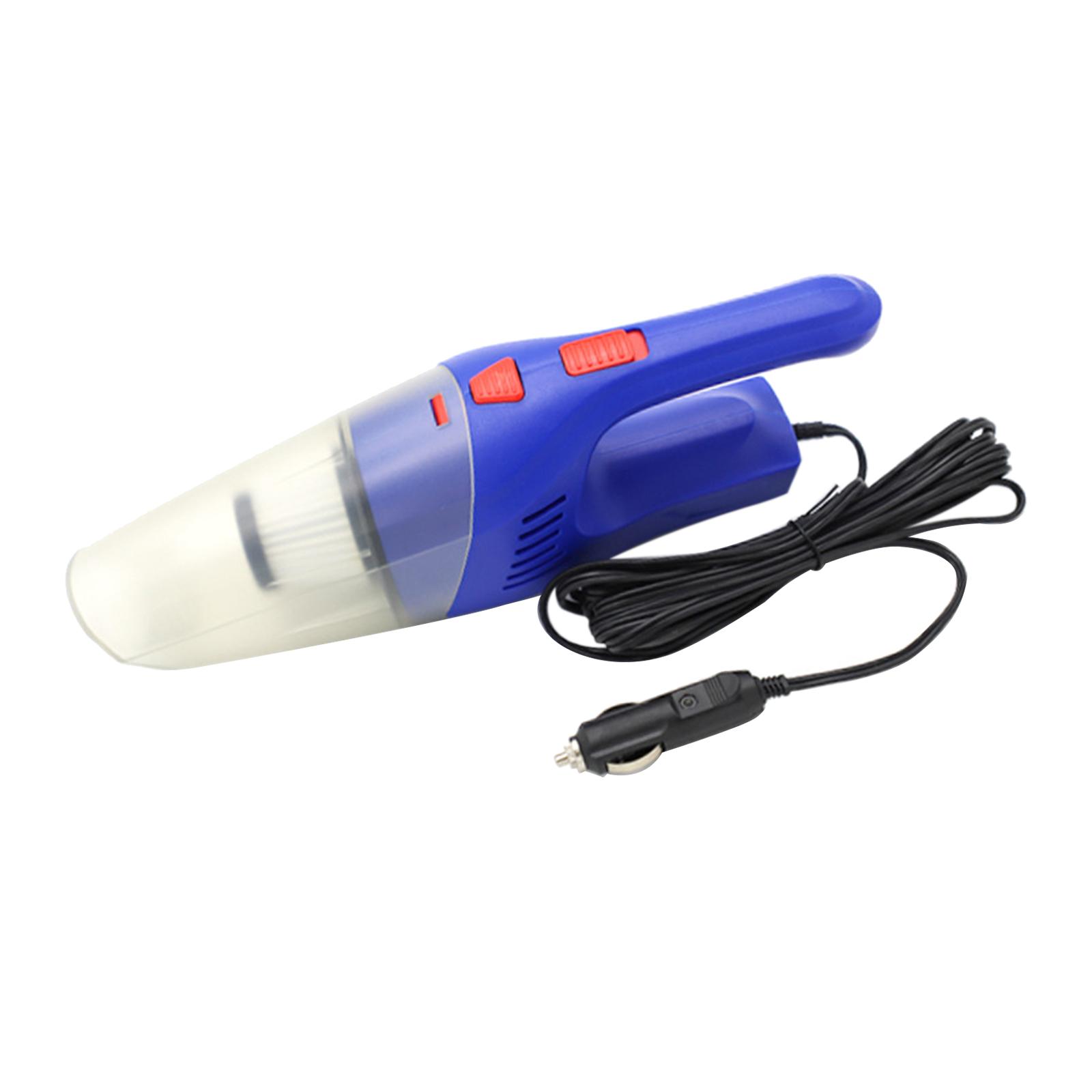 Handheld Auto Staubsauger 6000Pa 5 Düsen Trocken Nass Verwenden Tragbare Verdrahtete Drahtlose Auto Staubsauger für Heimat Fahrzeug teile: verdrahtet Blau