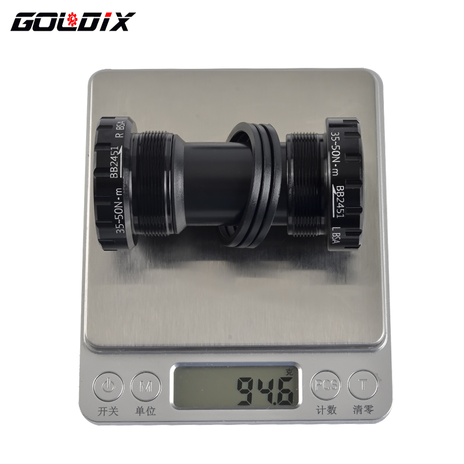 GOLDIX BB68 / BB92 tretlager fahrrad Adapter Kurbel 1.37/24mm für MTB Rennrad DRÜCKEN tretlager