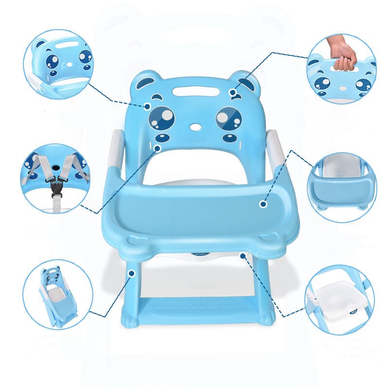 freundlicher esstisch stuhl faltbare multi-funktionale Baby esszimmer stuhl tragbare Kleinkind lernen zu essen hocker