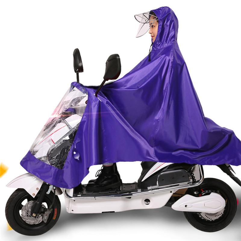 Mode Motorfiets Regenjas 4XL Enkele Persoon Elektrische Waterdichte Poncho Fiets Rijden Regenkleding Fiets Rijden Regenkleding