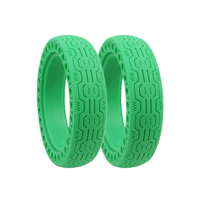 10 Inch Solid Band Elektrische Scooter Rubber Band Voor-Ninebot Max G30/Pro/Plus Elektrische Scooter Accessoires: Green