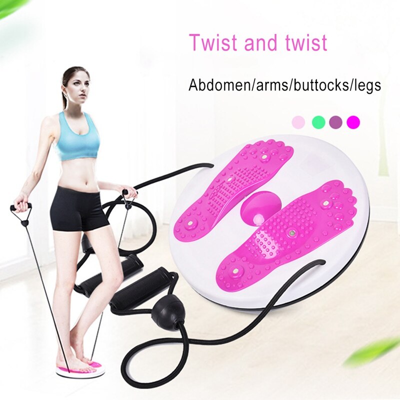 Disque de torsion de taille pour le sport à domicile, équipement d&#39;exercices de Fitness, dispositif d&#39;entraînement à aimant large, Machine à lancer de graisse,