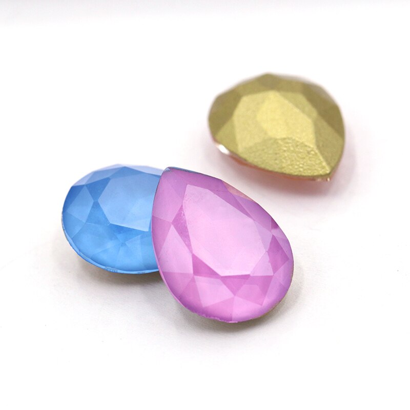 Delikat lys mokka serie rive  k9 glass rhinestones glass strass krystall pointback rhinestones lim på plagget håndverk