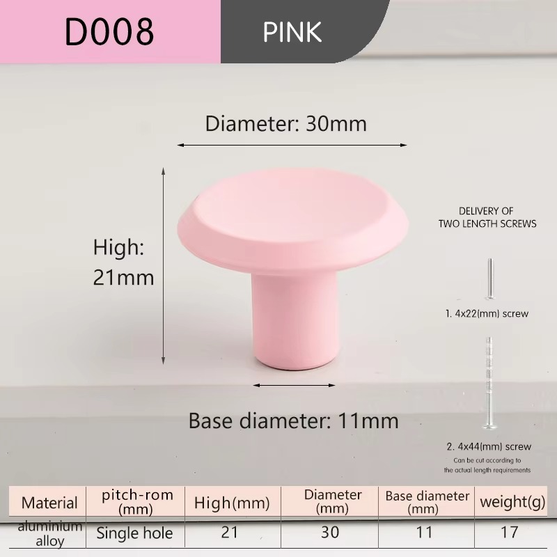 Colourful Round Knobs Drawer Knobs Cabinet Pulls Kitchen Handle Furniture Small Handle For Kids Room Hardware Furniture Hardware