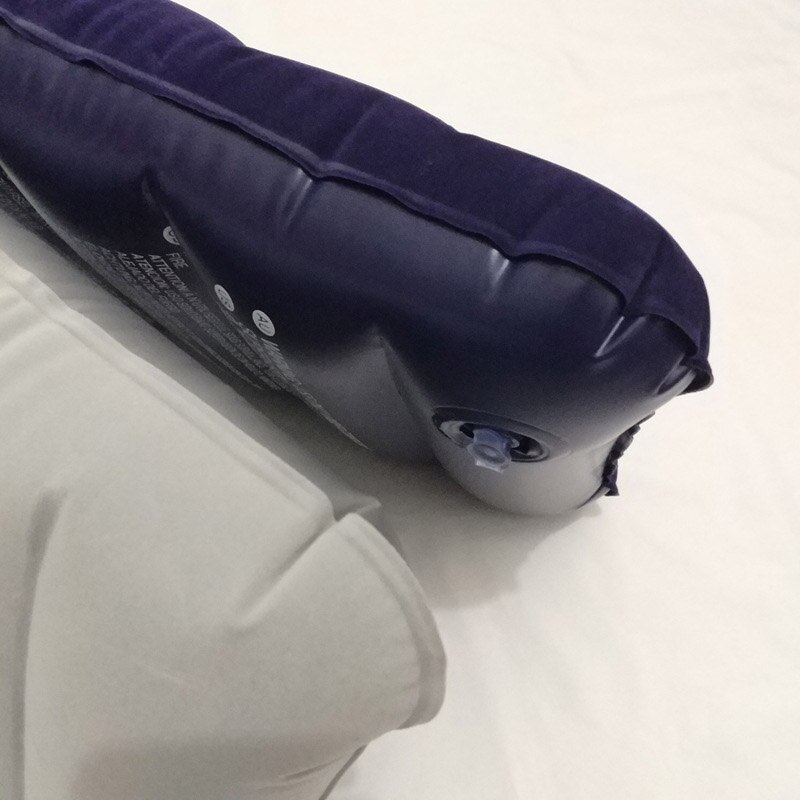 Zachte Rugleuning Kussen Pvc Opblaasbare Lichaam Rest Kussen Kussen Air Travel Office Home Terug Ontspannen Tool Fauteuil Kussen Pad