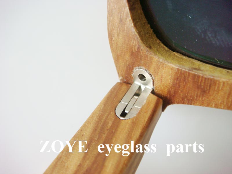 ZOYE spring hinge for wood sunglasses frame, flex hinge for wooden sunglasses ZSH-01 nickel color in 2 days