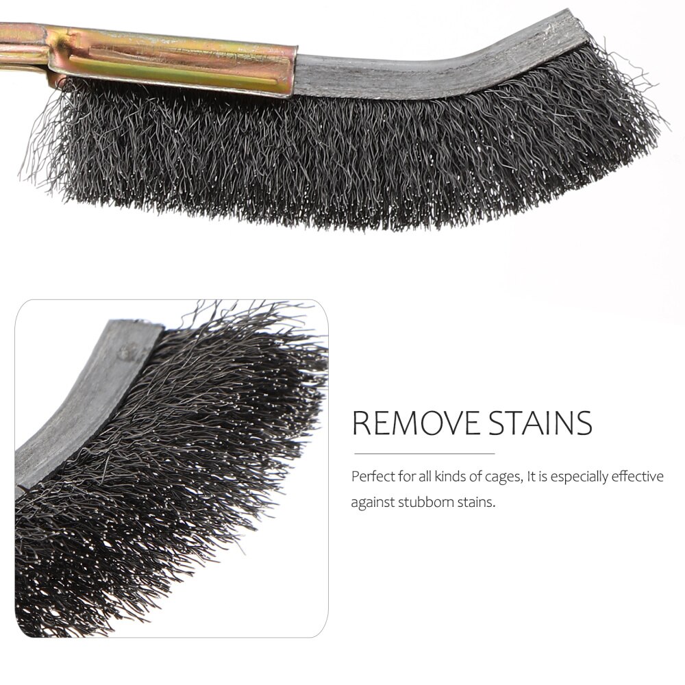 2Pcs Pet Brush Cleaner Bird Cage Cleaner Golden Co... – Grandado