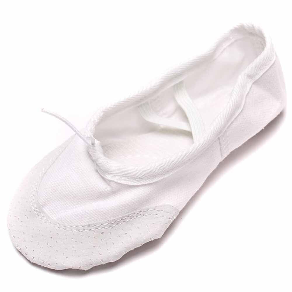Vrouwelijke Volwassen Zachte Dansen Ballet Schoenen Voor Vrouwen Comfortabele Fitness Ademende Canvas Practice Gym Ballet Pointe Dansschoenen
