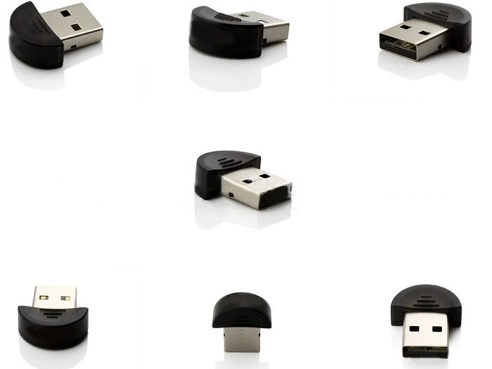 Novo mini usb bluetooth dongle adaptador para computador portátil win xp win7 8 para iphone 4gs 5gs 17sept6