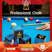 Brunswick Krijt Een Box12 Stuks Blauw Biljart Krijt Snooker Krijt Pool Cue Kosteneffectieve Professionele Duurzaam Biljart Accessoires
