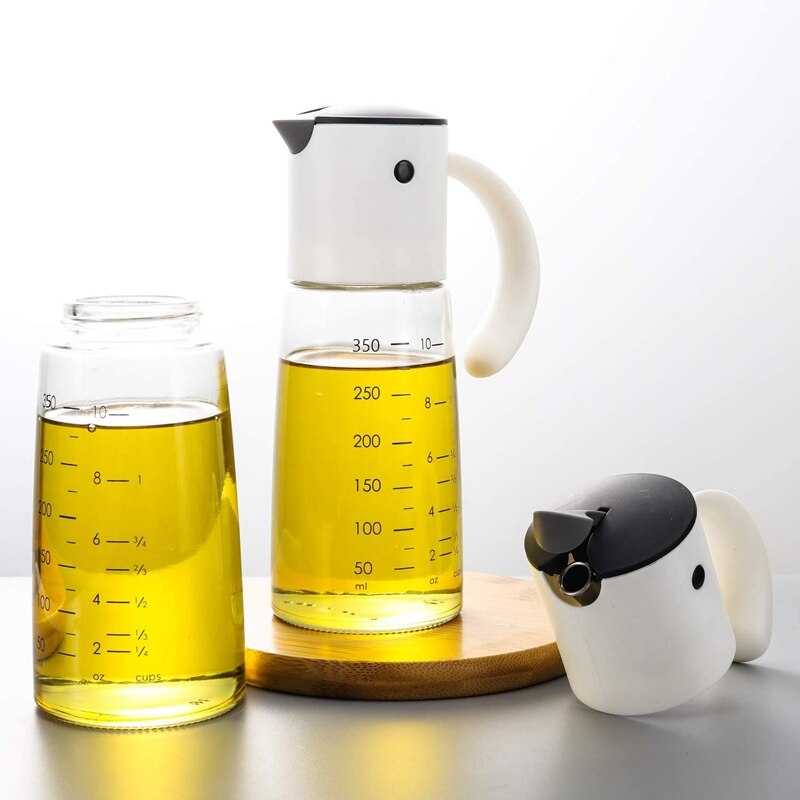Traditionele Japanse keramische sojasaus dispenser - 120ml kleivat voor sojasaus en azijn (blauw, 120ml