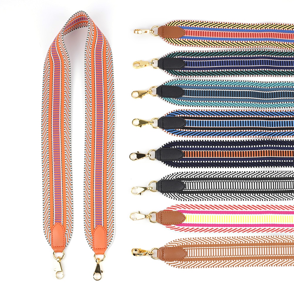 Canvas Brede Schouderbanden Mode Tas Riemen Lady Vervanging Bandjes Verwijderbare Handtas Vrouwen Tas Accessoires