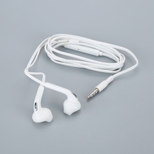 Zwart/Wit Bedrade Headset Oortelefoon Met Microfoon Voor Samsung Iphone Android Duurzaam In-Ear 3.5 Mm