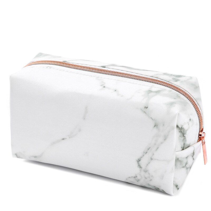 Borsa da donna per cosmetici Organizer Make Up borsa cosmetica con stampa leopardo borsa da trucco in pelle per donna borsa da toilette borse nere
