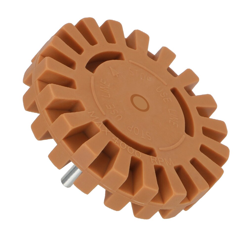 20mm Auto Repair Paint Tool Polishing Wheel Decal Remover 1/4" Shank Rubber Eraser Whee for Car Glue Stickers And Decals