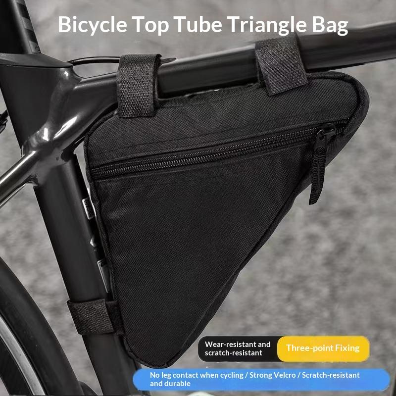 【1 stuks fietstas duurzame fiets veelzijdige tas fiets driehoekige tas fiets voorbuis frame opbergtassen fietsaccessoires】