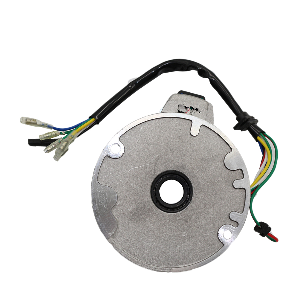 Conjunto de bobina de encendido Magneto para motocicleta de 2 polos para JH70 90 110CC