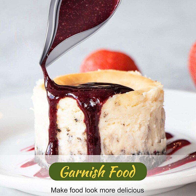 12 Pieces Candy Dipping Tools Set Included Chocolate Dipping Fork Spoons Culinary Decorating Spoons Chef Art Pencil