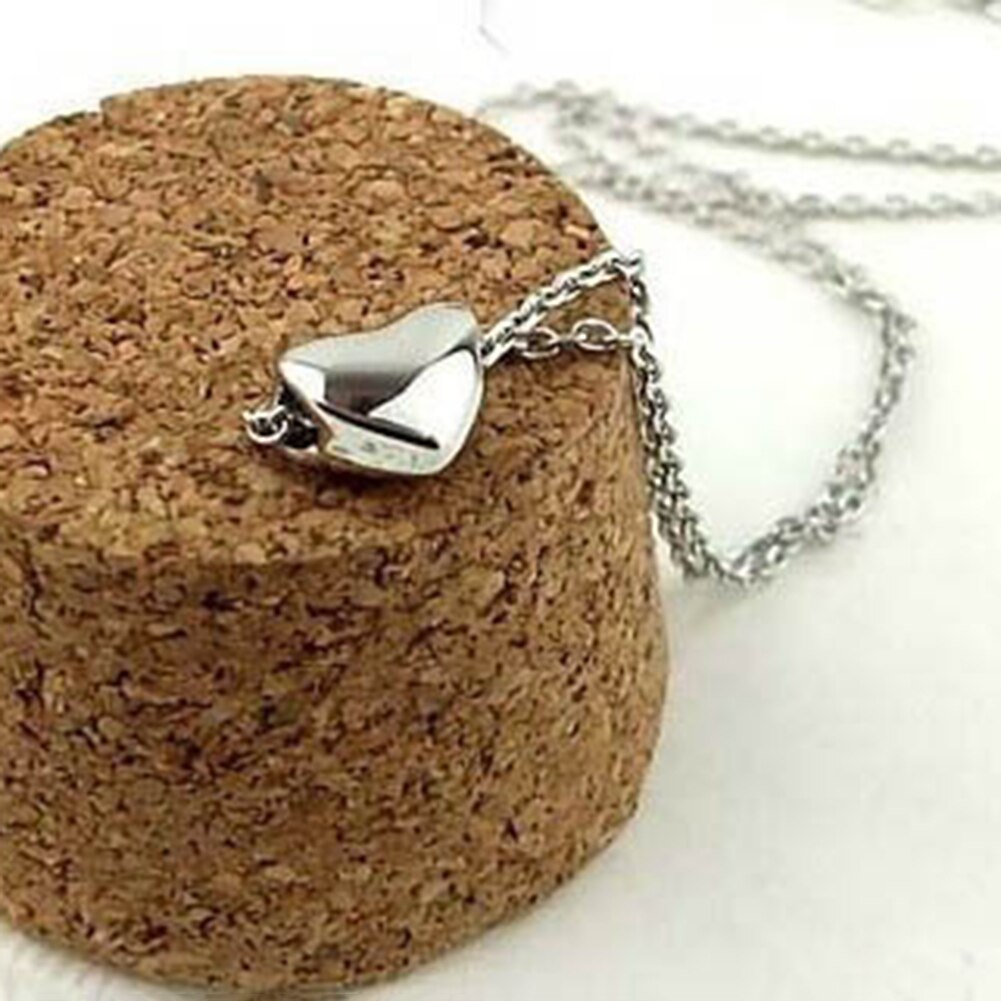 Minimalista Delle Donne Del Cuore di Amore Del Pendente Della Clavicola Della Collana Della Catena del Partito Dei Monili Del Regalo