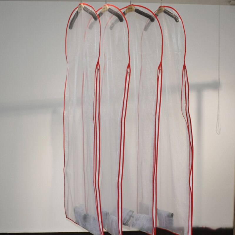 Bruidsjurk Zakken Protector Case Stofdicht Cover Trouwjurken Zak Stofkap Cover Voor Floor Hanger