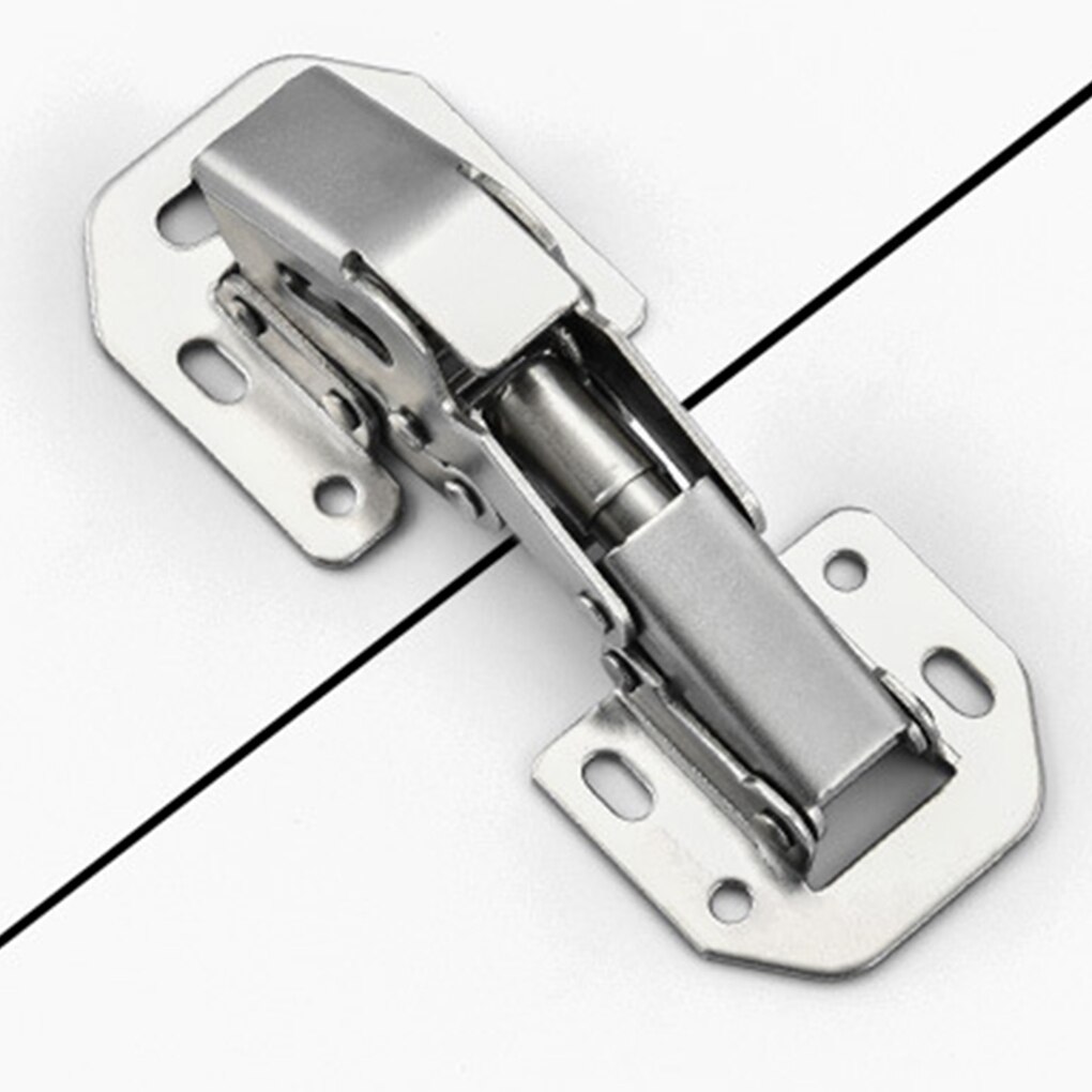90 Degree 3-5 Inch Free Perforated Hinge Cabinet Wardrobe Hinge Thickened Angle Folding Spring Door Hinge Furniture Hardware