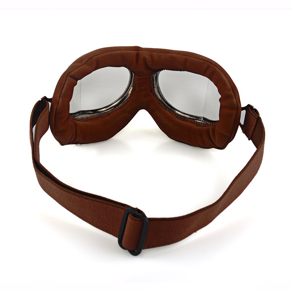 Lunettes de Moto rétro classique café racer, Vintage, pour Harley Pilot, pour casque, Protection UV