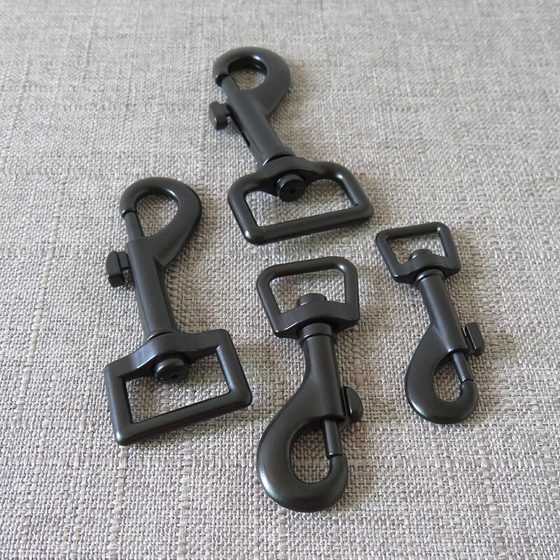 1 stk 12mm 15mm 20mm 25mm metalspænde karabinhage gør-det-selv hundesnor bæltestropper spænde klipskrog syning gør-det-selv tilbehør stærk hardware