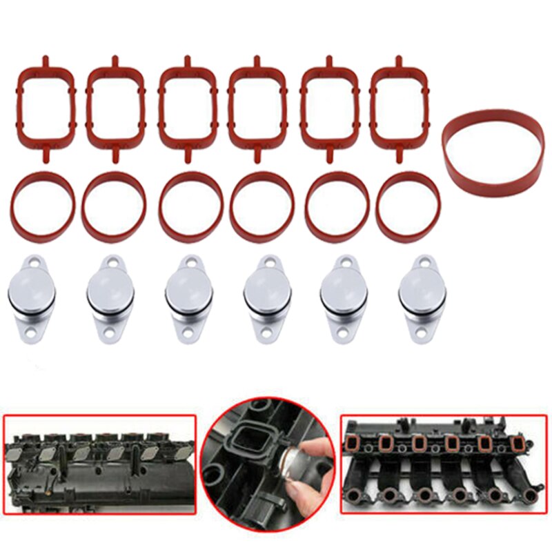 33MM Diesel engine swirl swirl valve sleeve Engine Vortex Swirl Valve Sleeve Material for BMW Modified Aluminum Swirl Flap