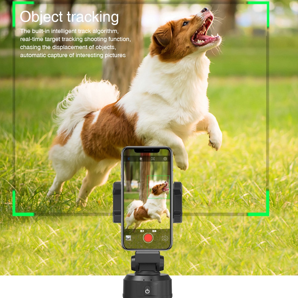 Selfie Stick Universal Auto Gezicht Object Tracking Home Reizen Camera Mount Voor Smartphones 360 Graden Rotatie Gimbal Stabilizer