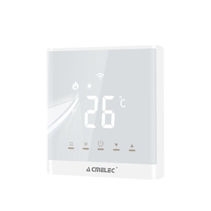 Termostato Inteligente WiFi Para Calefacción Central - Control Por App Tuya Smart, Pantalla De 3.35", Compatible Con 110-230V