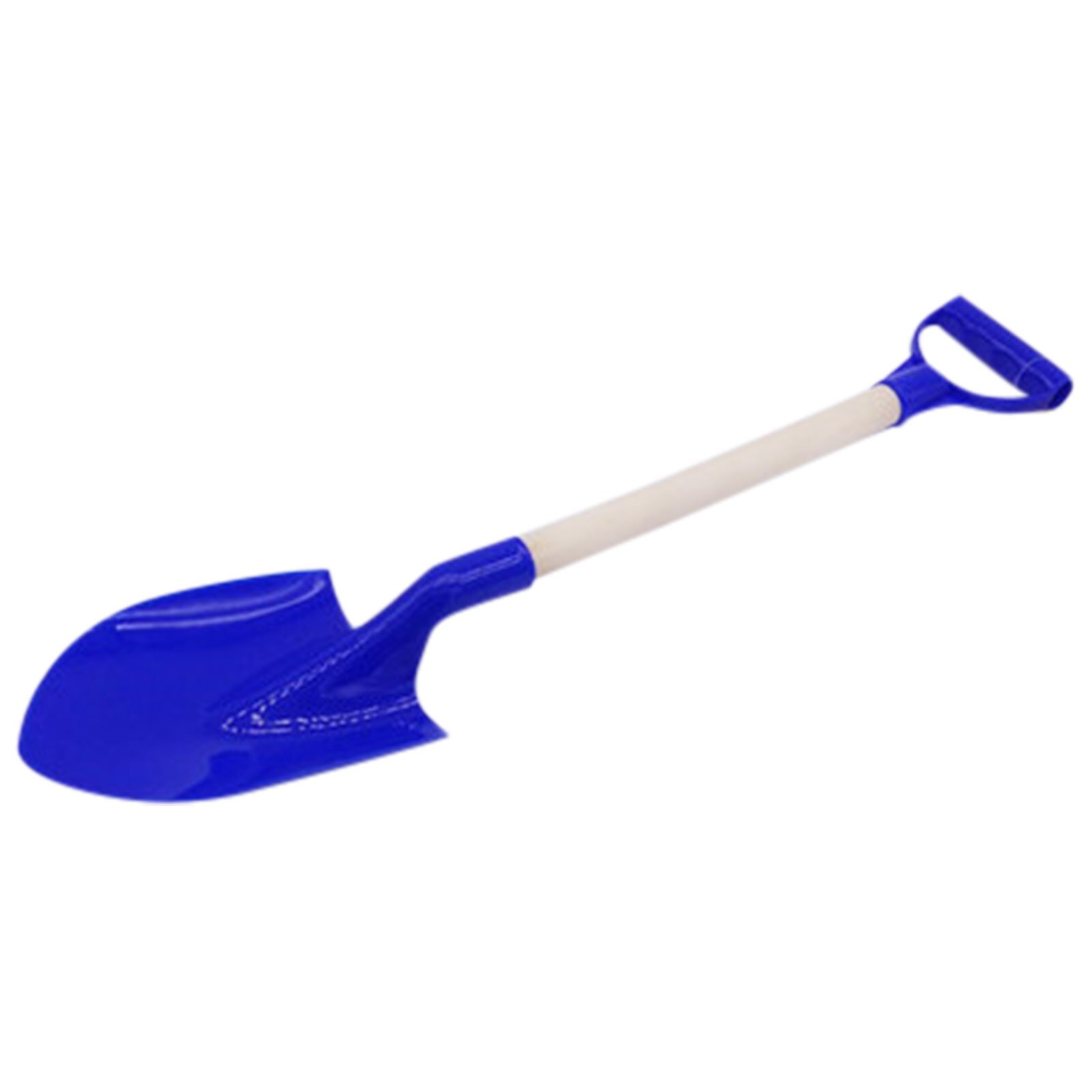 Kinderen Sneeuw Schop Kinderen Strand Schop Met Houten Steel Handvat Huishouden Multifunctionele Licht Gewicht Tool Schop: Blue