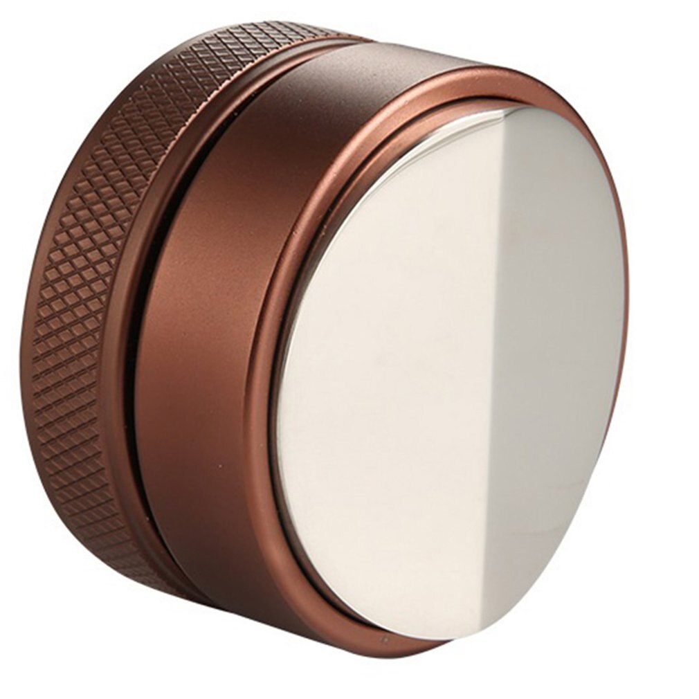 49mm Coffee Tamper Coffee Distributor Adjustable Espresso Powder Hammer Distributor Coffee Tamper Leveler: Convex