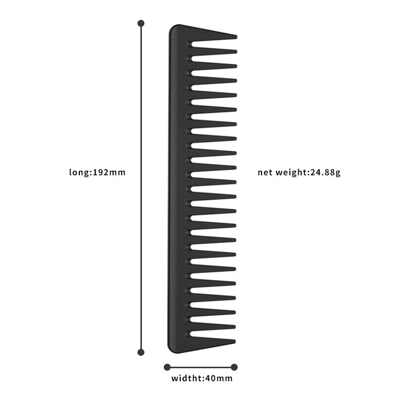 Tony Comb-peine de cola puntiaguda para mujer, peine de pelo largo para el hogar, peluquería, corte de pelo, antidensidad peine de dientes, electricidad estática: 05