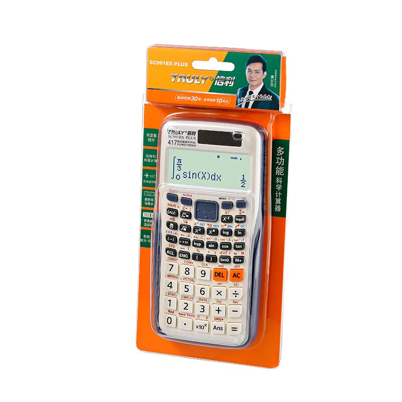 1pcs TRULY SC 991ES PLUS Calculus, Student Entrance Examination Calculator, Scientific Function Calculator