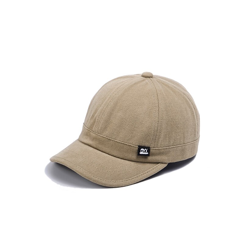 De ala corta tapa de Puerto hembra estilo retro marea Otoño e Invierno adecuado para el rostro de la versión coreana de La casual salvaje gorra de béisbol: Caqui