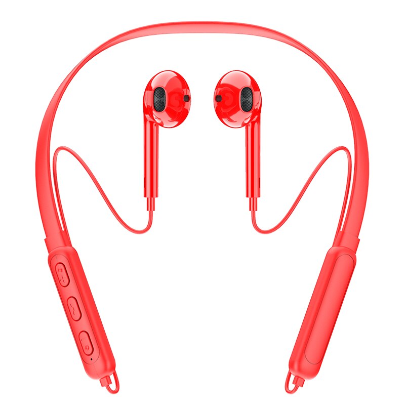 Ddj X9 Bluetooth Oortelefoon Echte Draadloze Stereo Oordopjes Ruisonderdrukking Waterdicht Oortjes In Oor Met Mic Voor Samsung Xiaomi: Rood