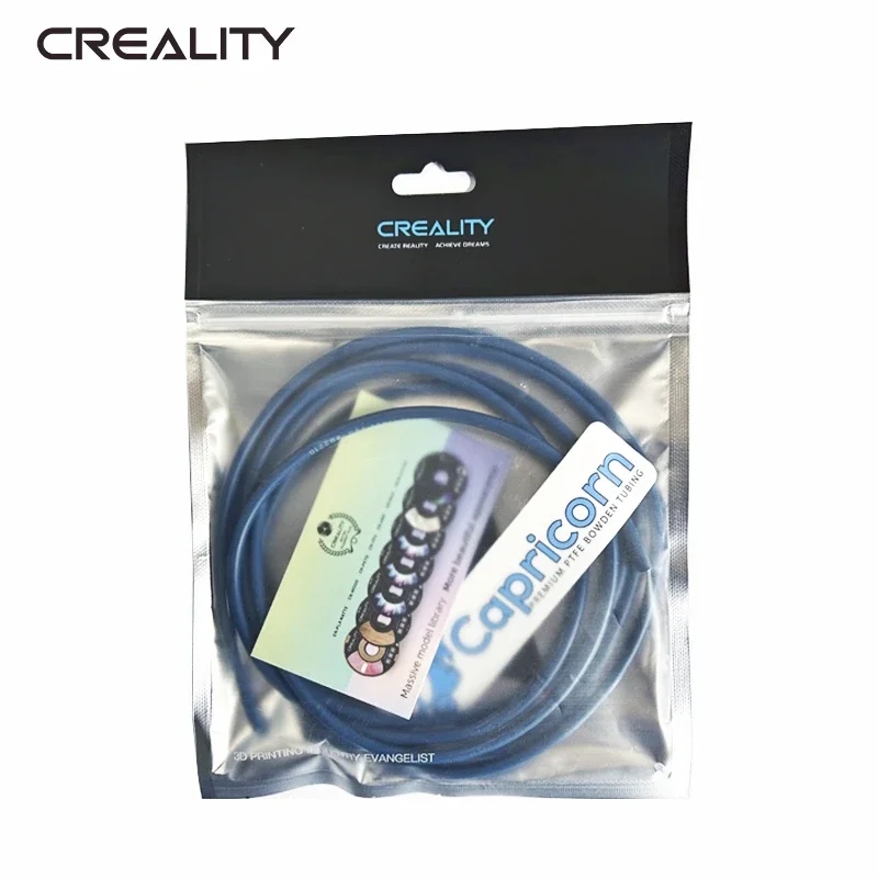 CREALITY für Capricorn Bowden PTFE-Schlauch, blau, 1 m/1,2 m/2 m, 3D-Drucker-Teile für 1,75 mm Filament, Prämie-PTFE-Harz für Ender 3 V2