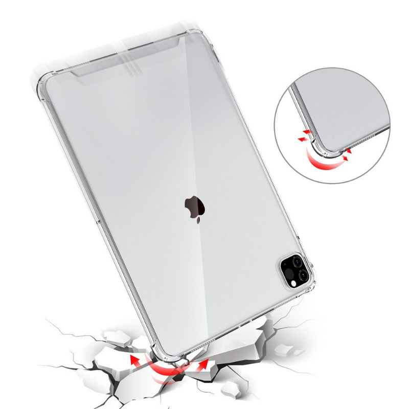 Funda transparente de TPU para iPad Pro 12,9, funda de silicona transparente ultrafina para ipad pro 12 9 2022, accesorios
