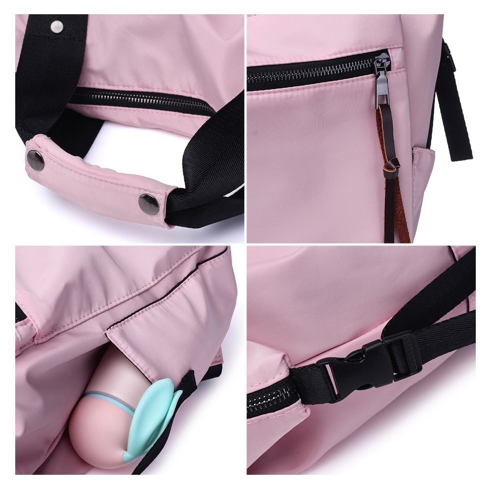 TTOU Nylon sac à dos femmes sacs à dos décontractés dames haute capacité retour au sac d'école adolescentes voyage étudiants Mochila Bolsa